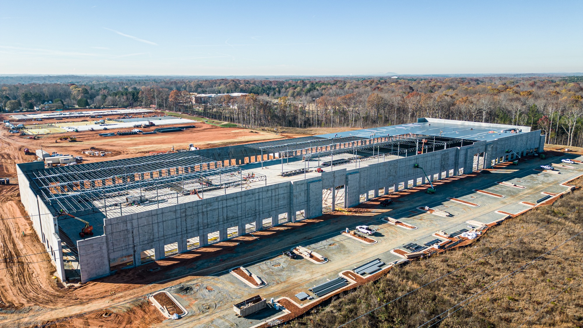 McDonald Eyes Next Phase of Huntersville Project as first buildings near completion